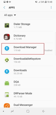 Internet download manager for samsung mobile